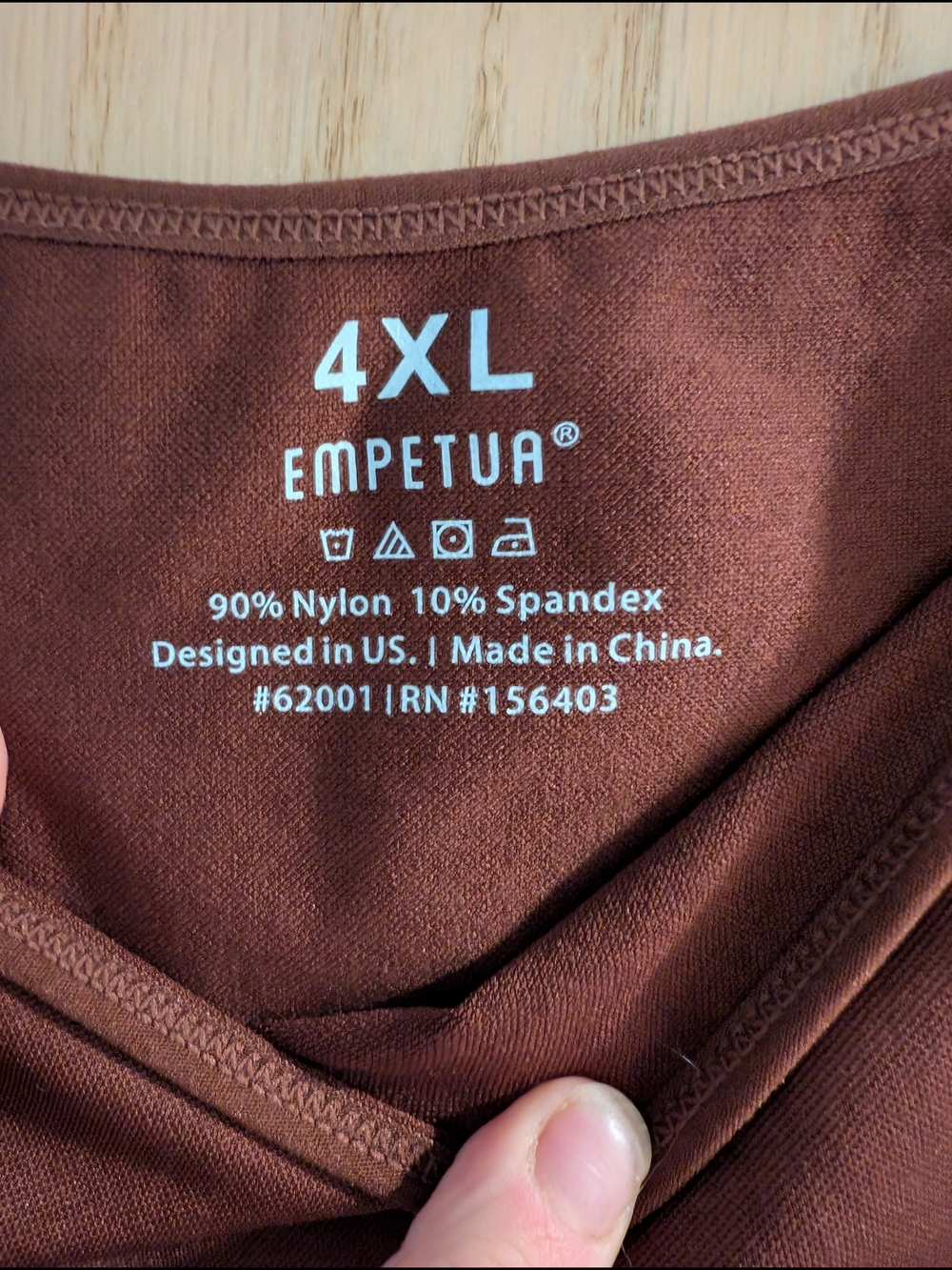 Empetua Brand Women’s Brown Camisole Tank Top - Picture 3 of 4